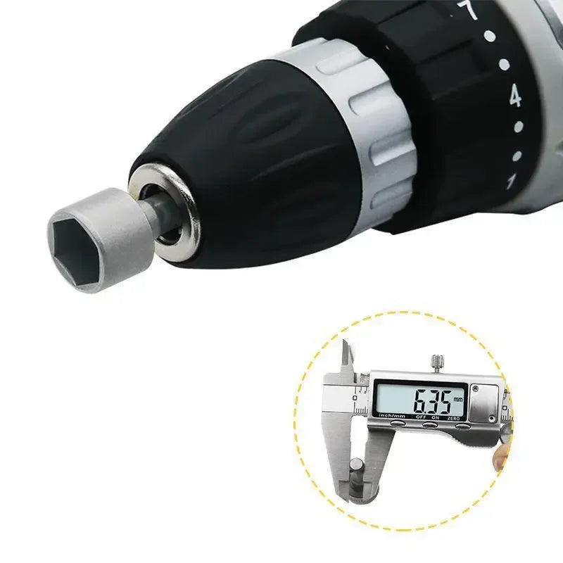 9/14Pcs/Set 5Mm-13Mm Hex Sockets Sleeve Nozzles Nut Driver Set Power Nuts Driver Socket Screwdriver Set Bits Sets Tools