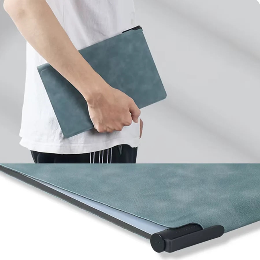 Stylish A5 Reusable Whiteboard Notebook Set with Pen and Erasing Cloth - Perfect for Weekly Planning and Note-Taking!